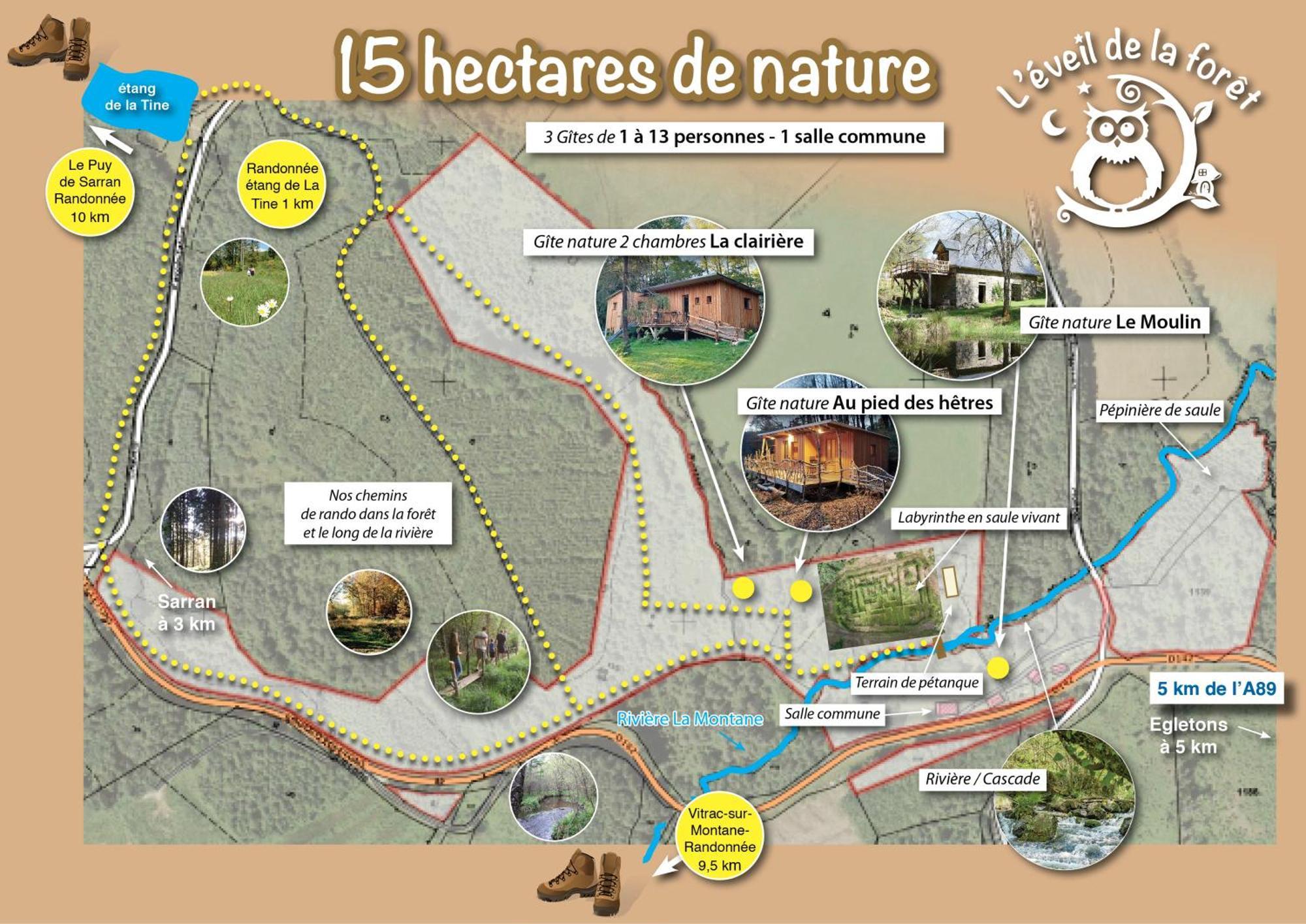 Gite Nature Au Pied Des Hetres Vitrac-sur-Montane 외부 사진